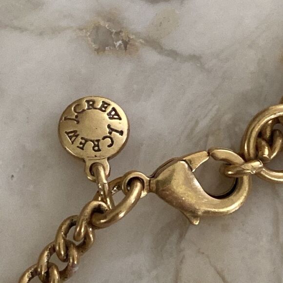 J.Crew Tortoise & Crystal Adjustable Necklace - Picture 9 of 12